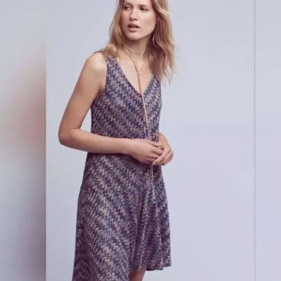MAEVE ANTHROPOLOGIE Sleeveless Westwater Knit Dress Size M - Picture 1 of 8